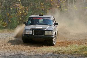 Adam Brock / Shanti Witt Volvo 244 on SS1, Al's Playground I.