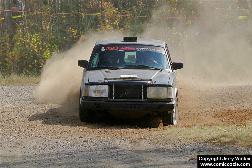 Adam Brock / Shanti Witt Volvo 244 on SS1, Al's Playground I.