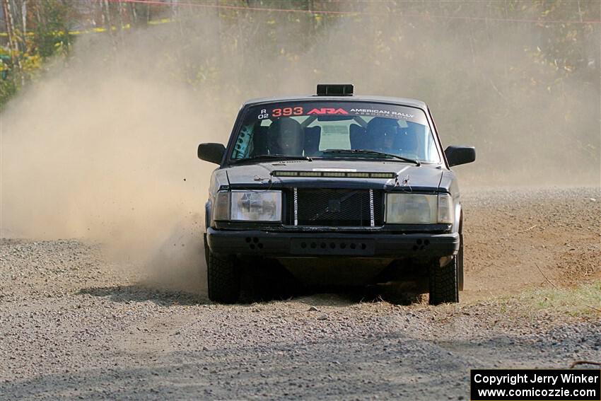 Adam Brock / Shanti Witt Volvo 244 on SS1, Al's Playground I.