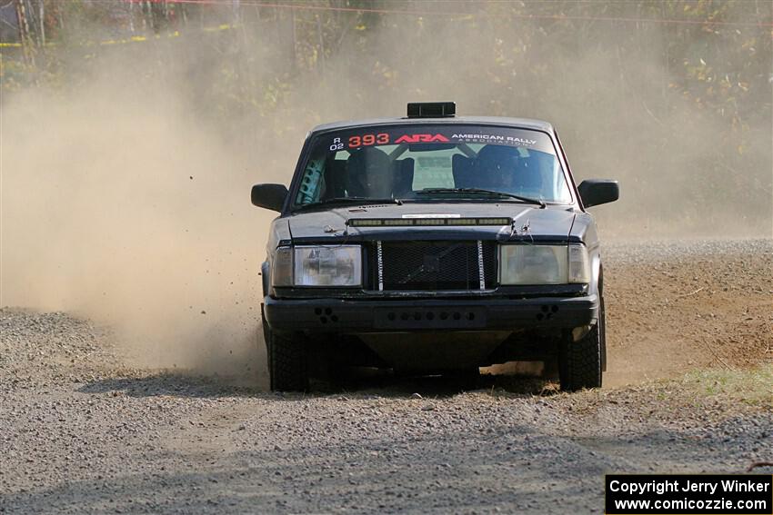 Adam Brock / Shanti Witt Volvo 244 on SS1, Al's Playground I.