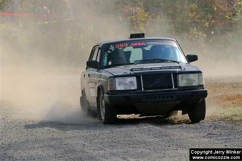 Adam Brock / Shanti Witt Volvo 244 on SS1, Al's Playground I.