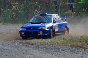 Bryan Pepp / Tim O'Brien Subaru Impreza on SS1, Al's Playground I.