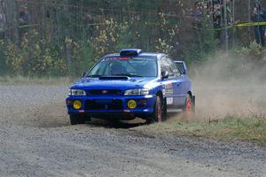 Bryan Pepp / Tim O'Brien Subaru Impreza on SS1, Al's Playground I.