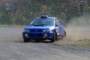 Bryan Pepp / Tim O'Brien Subaru Impreza on SS1, Al's Playground I.