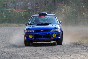 Bryan Pepp / Tim O'Brien Subaru Impreza on SS1, Al's Playground I.