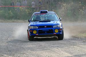 Bryan Pepp / Tim O'Brien Subaru Impreza on SS1, Al's Playground I.