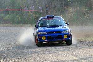 Bryan Pepp / Tim O'Brien Subaru Impreza on SS1, Al's Playground I.