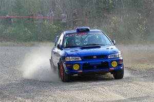 Bryan Pepp / Tim O'Brien Subaru Impreza on SS1, Al's Playground I.