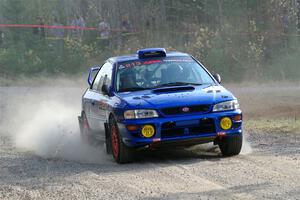 Bryan Pepp / Tim O'Brien Subaru Impreza on SS1, Al's Playground I.