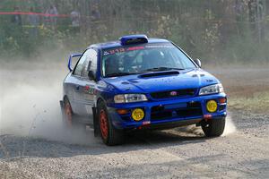 Bryan Pepp / Tim O'Brien Subaru Impreza on SS1, Al's Playground I.