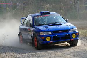 Bryan Pepp / Tim O'Brien Subaru Impreza on SS1, Al's Playground I.