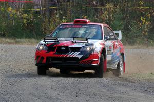 Andrew Layton / Joe Layton Subaru Impreza on SS1, Al's Playground I.