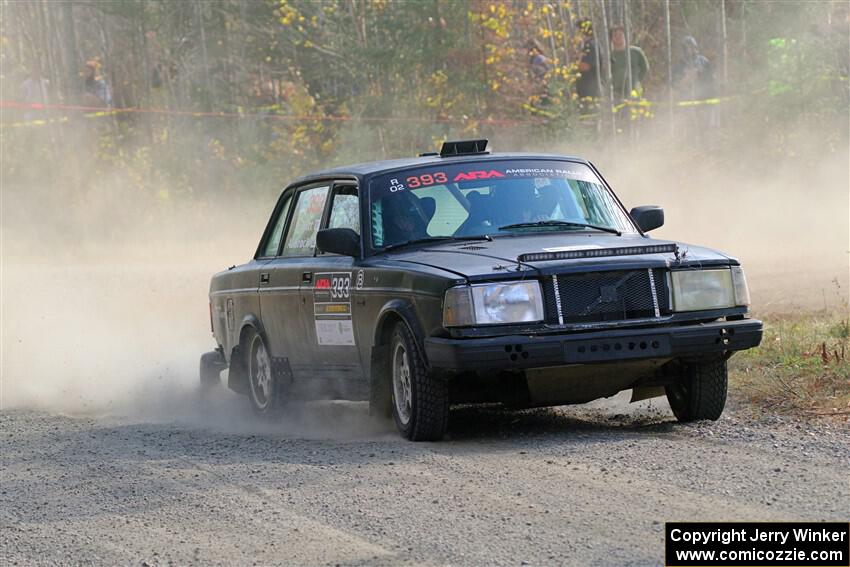 Adam Brock / Shanti Witt Volvo 244 on SS1, Al's Playground I.