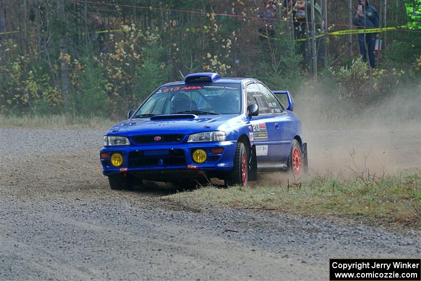 Bryan Pepp / Tim O'Brien Subaru Impreza on SS1, Al's Playground I.