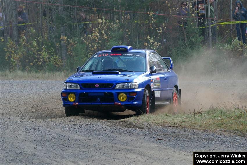 Bryan Pepp / Tim O'Brien Subaru Impreza on SS1, Al's Playground I.