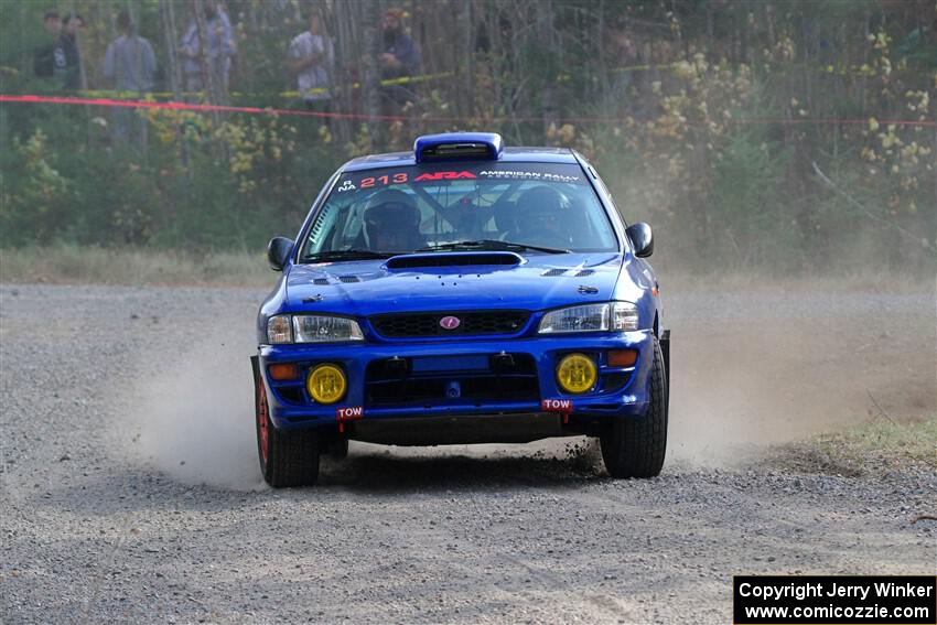 Bryan Pepp / Tim O'Brien Subaru Impreza on SS1, Al's Playground I.