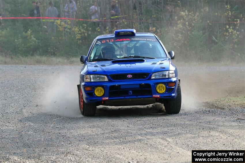 Bryan Pepp / Tim O'Brien Subaru Impreza on SS1, Al's Playground I.