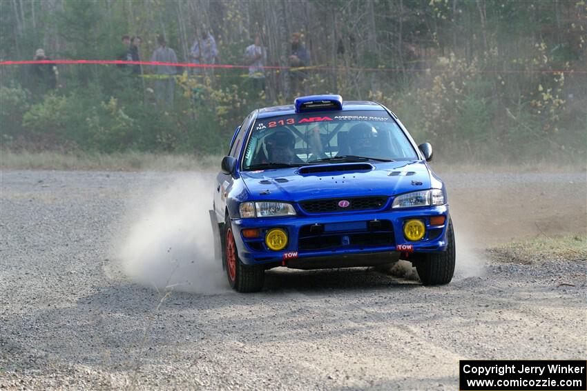 Bryan Pepp / Tim O'Brien Subaru Impreza on SS1, Al's Playground I.