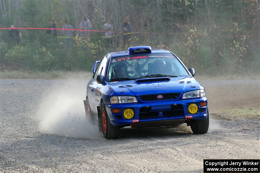 Bryan Pepp / Tim O'Brien Subaru Impreza on SS1, Al's Playground I.