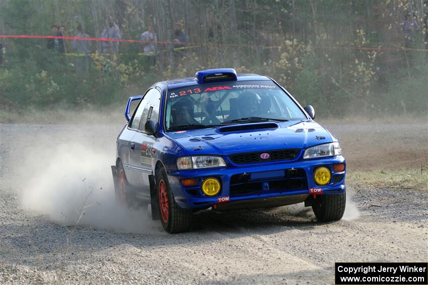 Bryan Pepp / Tim O'Brien Subaru Impreza on SS1, Al's Playground I.