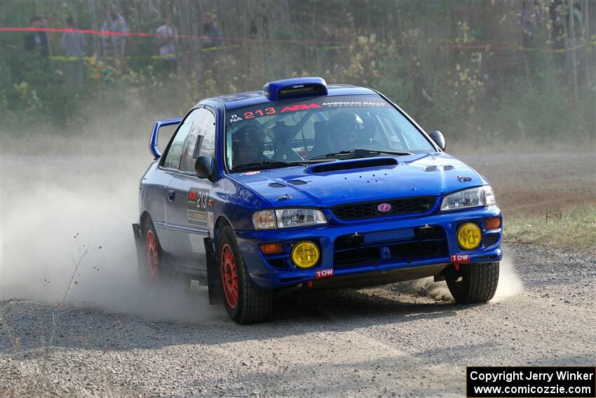 Bryan Pepp / Tim O'Brien Subaru Impreza on SS1, Al's Playground I.