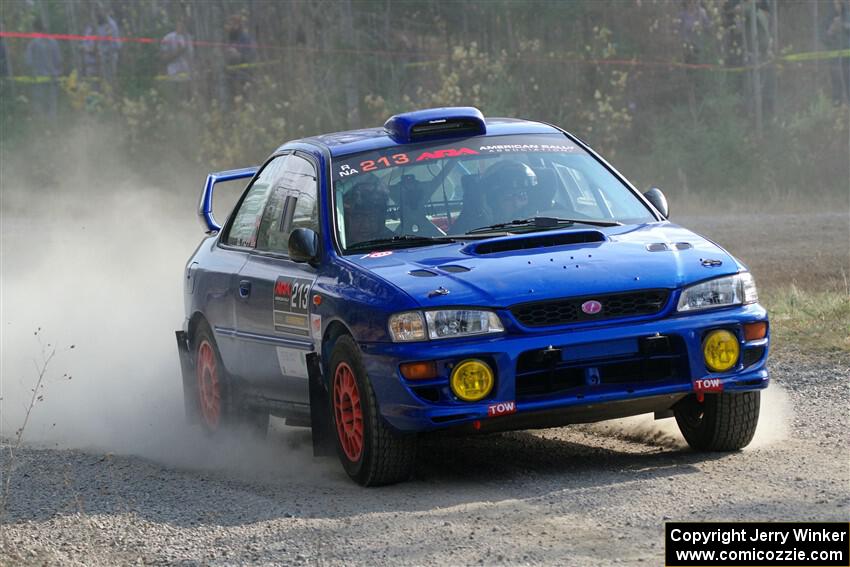 Bryan Pepp / Tim O'Brien Subaru Impreza on SS1, Al's Playground I.