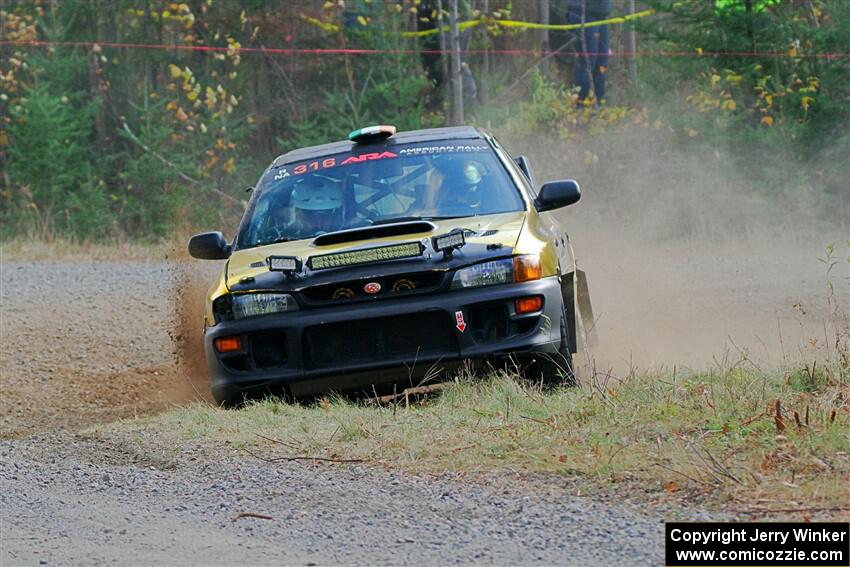 Sean Costello / Steve Blomquist-Scanlan Subaru Impreza 2.5RS on SS1, Al's Playground I.