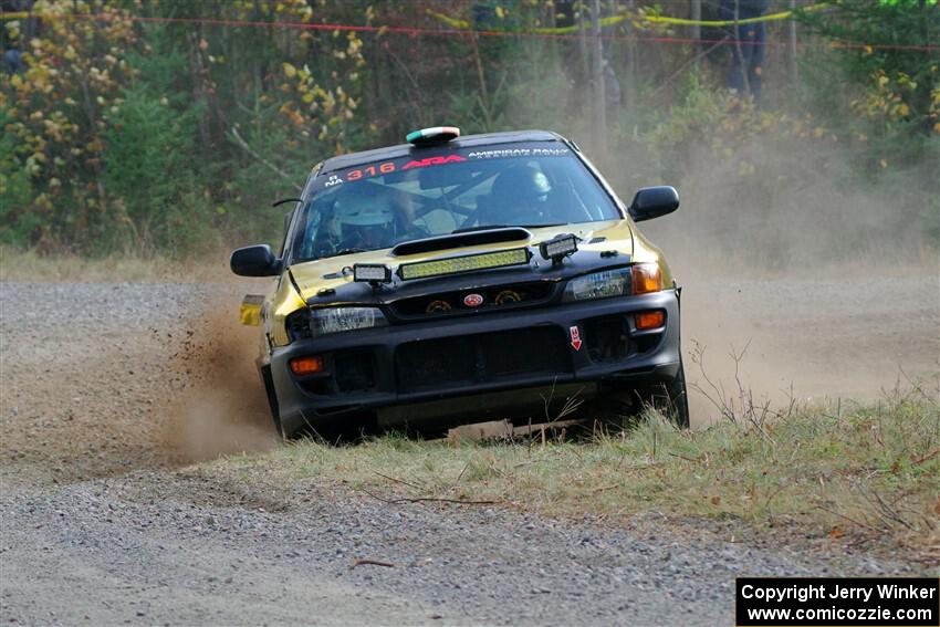 Sean Costello / Steve Blomquist-Scanlan Subaru Impreza 2.5RS on SS1, Al's Playground I.