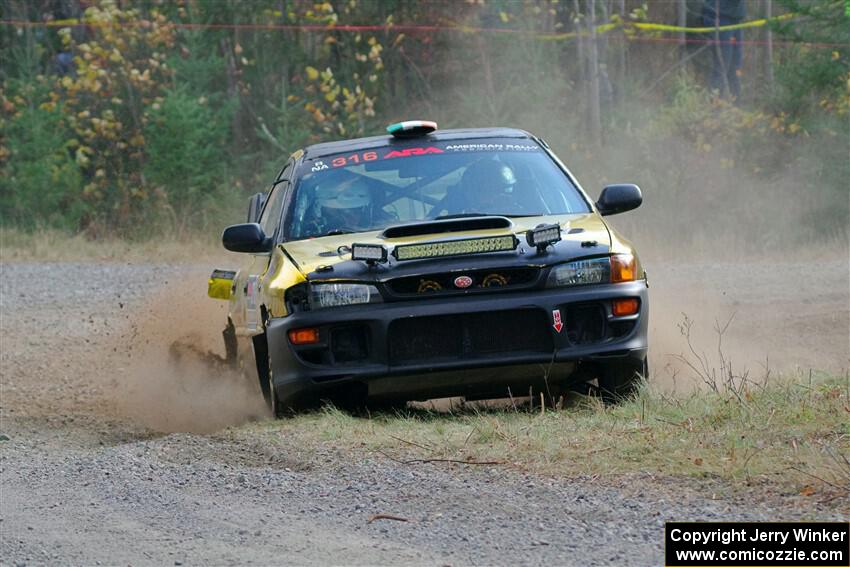 Sean Costello / Steve Blomquist-Scanlan Subaru Impreza 2.5RS on SS1, Al's Playground I.