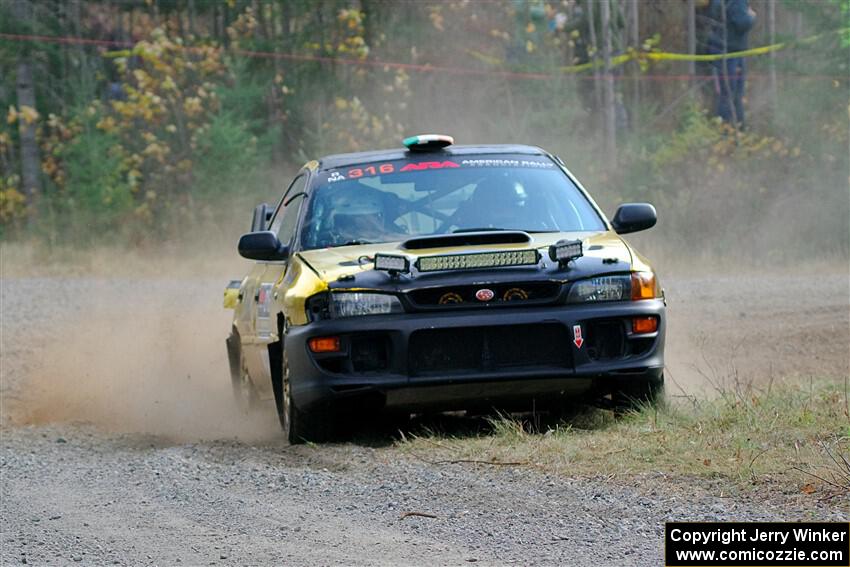 Sean Costello / Steve Blomquist-Scanlan Subaru Impreza 2.5RS on SS1, Al's Playground I.