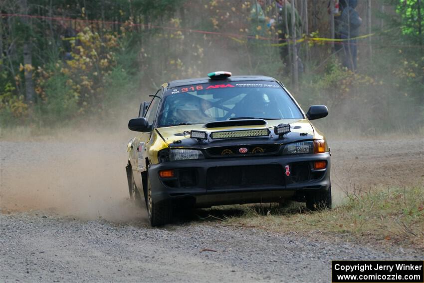 Sean Costello / Steve Blomquist-Scanlan Subaru Impreza 2.5RS on SS1, Al's Playground I.