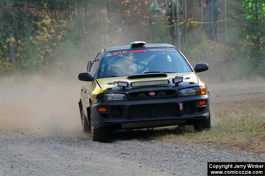 Sean Costello / Steve Blomquist-Scanlan Subaru Impreza 2.5RS on SS1, Al's Playground I.