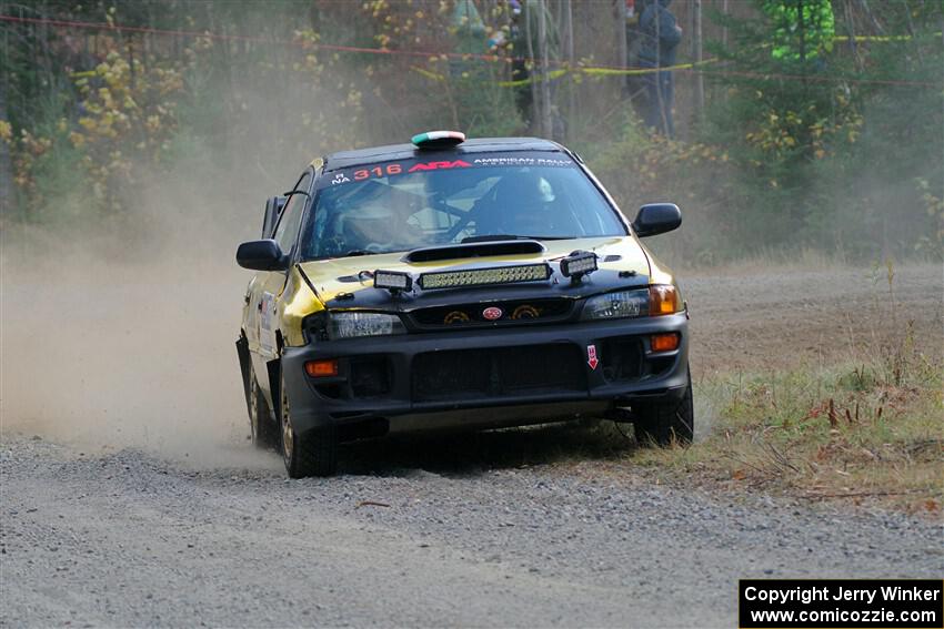 Sean Costello / Steve Blomquist-Scanlan Subaru Impreza 2.5RS on SS1, Al's Playground I.