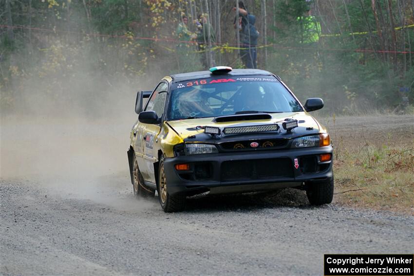 Sean Costello / Steve Blomquist-Scanlan Subaru Impreza 2.5RS on SS1, Al's Playground I.