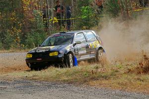 Chase Blakely / Mike Callaway VW GTI GTX on SS1, Al's Playground I.