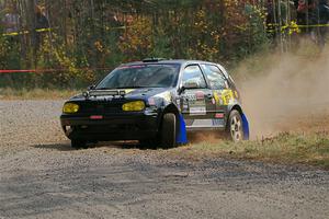 Chase Blakely / Mike Callaway VW GTI GTX on SS1, Al's Playground I.