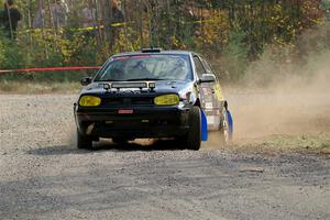 Chase Blakely / Mike Callaway VW GTI GTX on SS1, Al's Playground I.