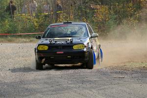 Chase Blakely / Mike Callaway VW GTI GTX on SS1, Al's Playground I.