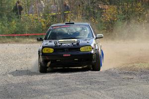 Chase Blakely / Mike Callaway VW GTI GTX on SS1, Al's Playground I.