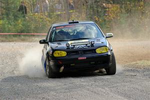 Chase Blakely / Mike Callaway VW GTI GTX on SS1, Al's Playground I.