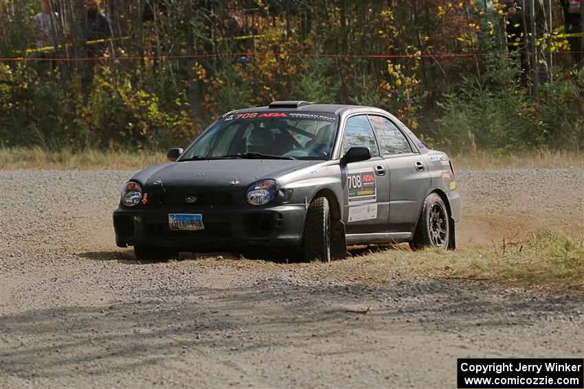 Brian Atwood / Kenny Michels Subaru Impreza on SS1, Al's Playground I.