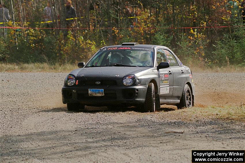 Brian Atwood / Kenny Michels Subaru Impreza on SS1, Al's Playground I.