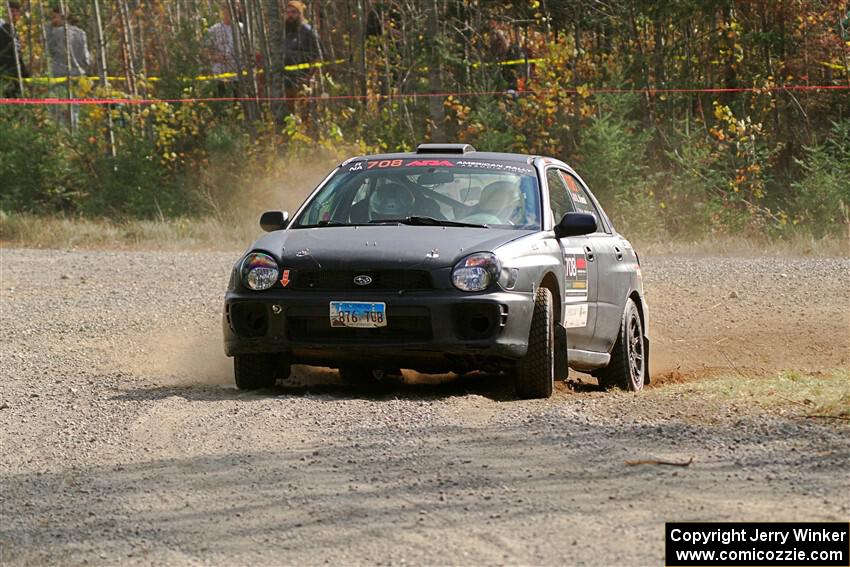 Brian Atwood / Kenny Michels Subaru Impreza on SS1, Al's Playground I.