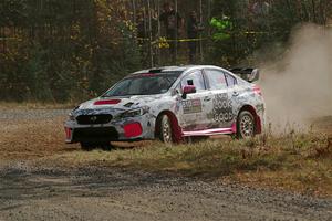 Brad Hayosh / Neil Moser Subaru WRX STi on SS1, Al's Playground I.