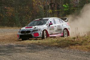 Brad Hayosh / Neil Moser Subaru WRX STi on SS1, Al's Playground I.