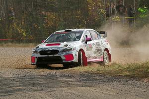 Brad Hayosh / Neil Moser Subaru WRX STi on SS1, Al's Playground I.