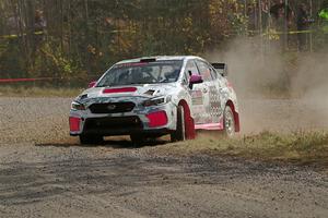 Brad Hayosh / Neil Moser Subaru WRX STi on SS1, Al's Playground I.