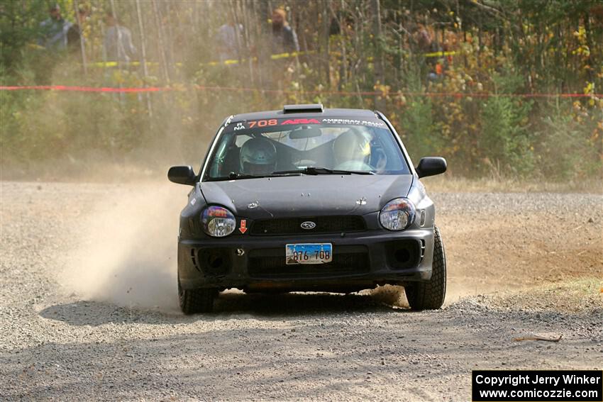 Brian Atwood / Kenny Michels Subaru Impreza on SS1, Al's Playground I.