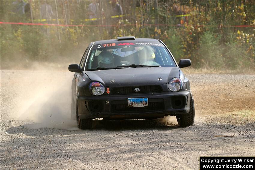 Brian Atwood / Kenny Michels Subaru Impreza on SS1, Al's Playground I.