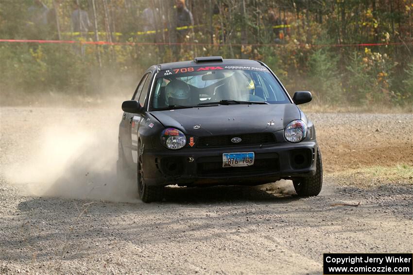 Brian Atwood / Kenny Michels Subaru Impreza on SS1, Al's Playground I.